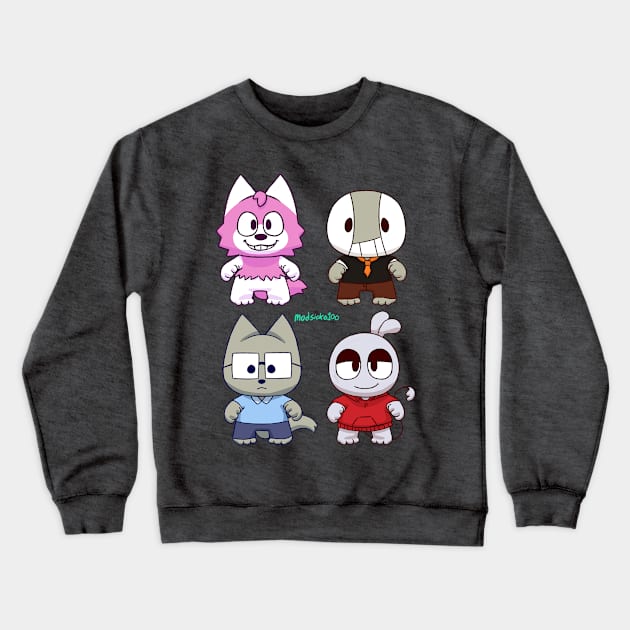 ocs mystery minis Crewneck Sweatshirt by themodsickocloset